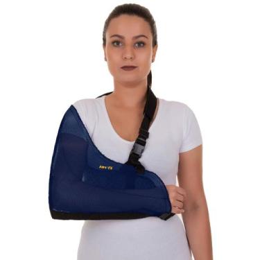 Imagem de Tipoia Para Braço Tela Bilateral Azul - Artipé, G