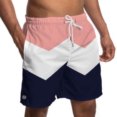 Imagem de Short Tactel Masculino com Bolsos Estampado 1071 - Pierre Couto, Mascu