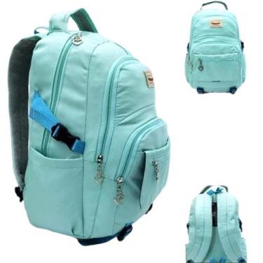 Imagem de Mochila de Costas Juvenil Feminino Super Espaçosa Escolar Viagem Traba