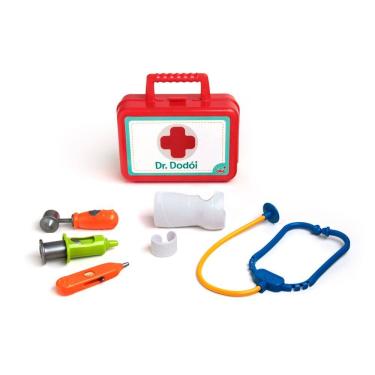 Imagem de Kit Médico Dr. Dodói - Elka, Maleta e Instrumentos