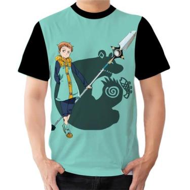 Imagem de Camiseta Camisa Ads Nanatsu no taizai sete pecados King Preguiça 1 - F