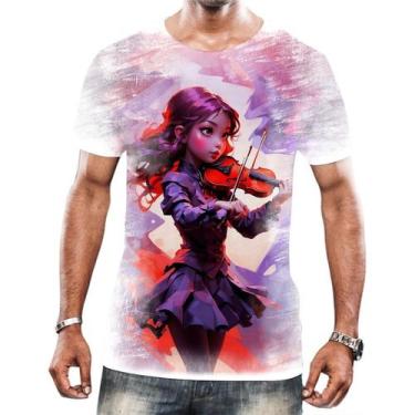 Imagem de Camisa Camiseta Tshirt Instrumento Corda Violinos Melodia 2 - Enjoy Sh