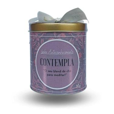 Imagem de Chá Blend Contempla - Lata 30g - Saholi