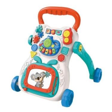 Imagem de Andador Infantil de Empurrar para Bebe Musical Atividades Coala Multma
