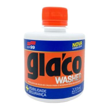 Imagem de Repelente De Agua Para Esguicho Glaco Washer Soft99 220ml