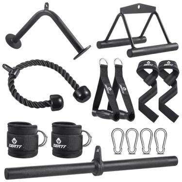 Imagem de SERTT acessório de máquina de cabo para academia em casa, acessórios de pulldown lateral, acessórios de máquina de musculação para pull down lateral e treinamento com pesos, acessórios de tr