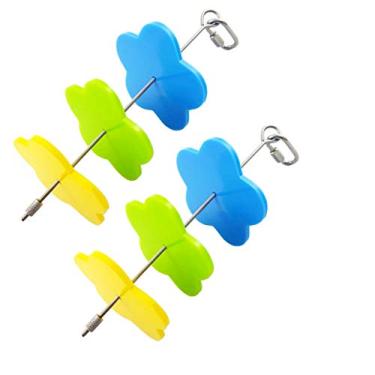 Imagem de 2 peças de espetos de aço inoxidável para pássaros, suporte de frutas e legumes, brinquedo de forrageamento (P)