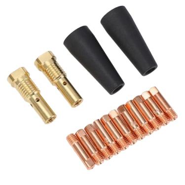 Imagem de Kit de Pontas de Bico Sem Gás Com Núcleo de Fluxo, Pontas de Contato para Soldador Mig, Ponta Condutora para Soldador Mig para Século Fc90 80gl