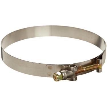 Imagem de Murray Braçadeira de mangueira de aço inoxidável de 300 parafusos série TB, 14 cm Min Clamp ID, 14.9 cm Max Clamp ID, 3/10.2 cm largura da banda, pacote com 1