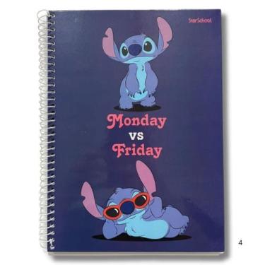 Imagem de Caderno De 01 Materia Stitch 80fls - Jandaia