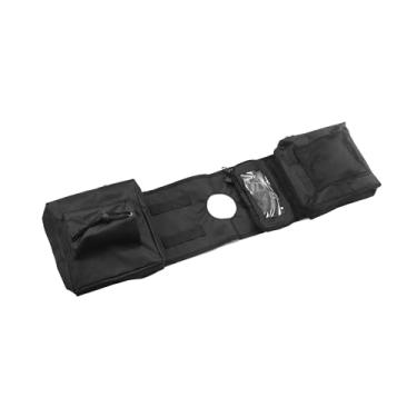 Imagem de INFINAUTO Pacote com 1 alforje, quadriciclo, 4 rodas, bolsa de carga UTV para tanque de gasolina para motocicleta Polaris Sportsman 450 570 850 XP 1000 preto 600D Oxford design elegante