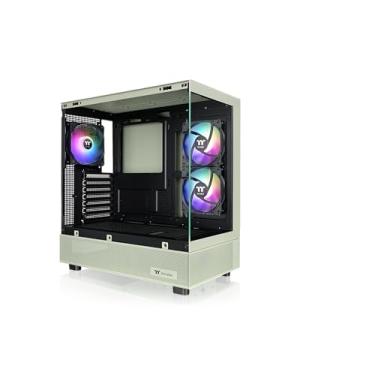 Imagem de View 270 Plus TG ARGB Matcha Green Mid Tower E-ATX Capa; Ventiladores ARGB de 3 x 120 mm incluídos; suporta radiador de até 360 mm; painel duplo de vidro temperado frontal e lateral; CA-1Y7-00MEWN-01;