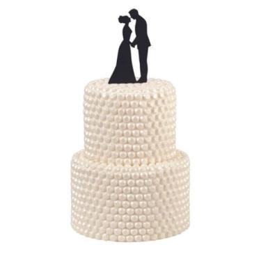 Imagem de Wilton 202-2011 Silhouette Couple Cake Pick