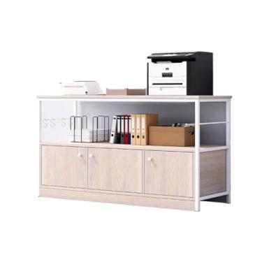 Imagem de LICONG-2020 Suporte de impressora, armário de arquivos, organizador multiarmazenamento, prateleira, prateleira, suporte de escritório para impressora (cor: B)