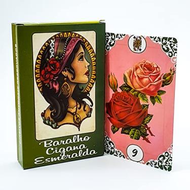 Imagem de Baralho Cigano Cigana Esmeralda Tarô Cigano