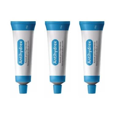 Imagem de Kit com 3 unidades Antihydrex Controle O Suor Excessivo Com Mãos E Pés