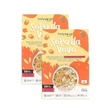 Imagem de Kit 2X: Sopa da Vovó Sem Glúten Holysoup 130g