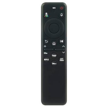 Imagem de Controle remoto de voz de substituição compatível com Samsung S84D S95D Series 4K OLED Smart Tizen TV QN77S84DAEXZA QN77S84DBEXZA QN77S84DAE QN77S84DBE QN55S95DAFXZA QN65S95DAFXZA QN77S95DAFXZA