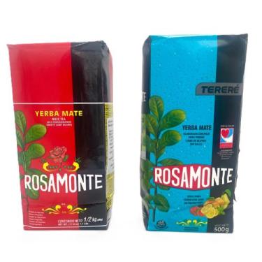 Imagem de Kit 2 Erva Mate Rosamonte(Tradicional e Tereré 500g)