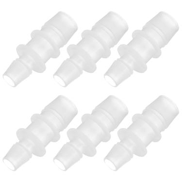 Imagem de PATIKIL 6 peças de acessórios de mangueira de plástico de 2/12.7 cm a 5/22.9 cm, acessórios para tubos redutores, adaptador de tubulação, kit de junta de emenda de união para sistema de ar gás água