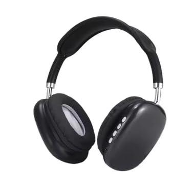 Imagem de Fone de Ouvido Bluetooth M-Bass - Elegância, Leveza e Conforto para Esportes e Corrida (PRETO)