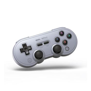 Imagem de Controle 8BitDo SN30 Grey Hall Edition - Bluetooth - PC, Android, iOS - Cinza - 80DM02