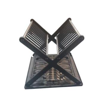 Imagem de Escorredor de Louça PT/Inox 27x30x30cm - Wincy Casa