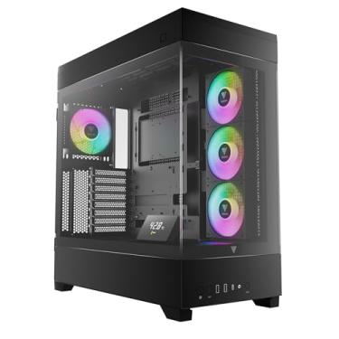 Imagem de Gabinete Gamer Gamdias Atlas P1 ARGB Preto com 4 Fans