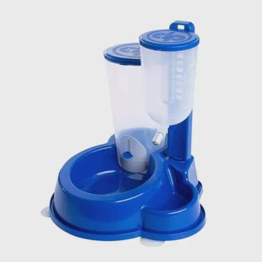 Imagem de Bebedouro E Comedouro Automático Durafeeder Deluxe Azul