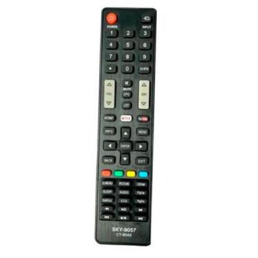 Imagem de Controle Remoto Para TV SKY-7263 SKY-9057 - LELONG