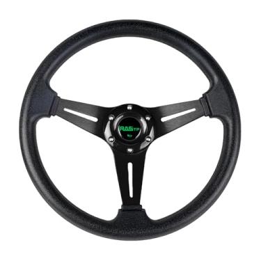 Imagem de RASTP Volante de Carrinho de Golfe de 13,8'' para Carrinhos de Golfe Club Car Ds e Club Car Ds Precedent Ezgo Yamaha (Preto)