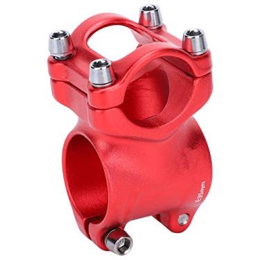 Imagem de Hule Curto do Guidão, Alojada de Alumínio CNC Hollow Hollow Haste, Textura Fosca, Ultra Light Com Jateamento de Areia Anodizado, Adequado para Guidão de 25,4 Mm, Instalação Fácil