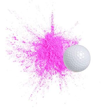 Imagem de Bolas de golfe Exploding Trick + Gender Reveal Party Gag Presente para Golfistas, Bolas de Golfe Explosivas Azul e Rosa (2 Rosas)