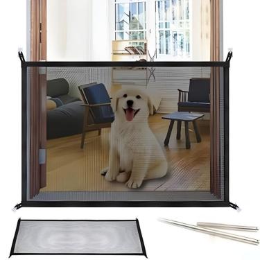 Imagem de Grade Protecao Criança Bebe Cao Cachorro Expansiva Rede