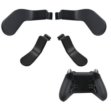 Imagem de Anglepingping 4 PCS Elite Controller Paddles for Xbox One Elite Controller Series 2 Model 1797/1698,Stainless Steel Replacement Parts for Xbox Elite Controller Series 2 Core(Black)