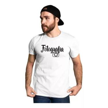 Imagem de Camiseta Camisa Profissão Fotografia Fotografo Camera Fotos - Loja Din