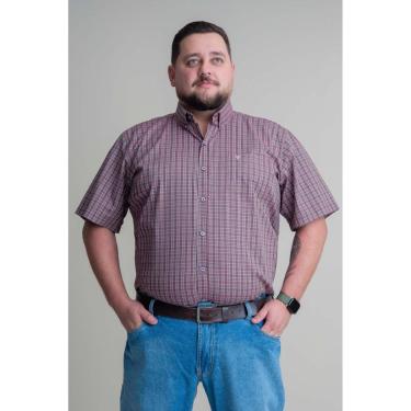Imagem de CAMISA MASCULINA MANGA CURTA TEXAS FARM - CAC781 - DO G3 AO G4 - XADREZ-Masculino