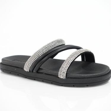 Imagem de Chinelo Menina Molekinha, Preto, 29