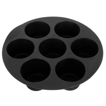 Imagem de 1 Forma de Silicone para Cupcake Airfryer Formas de Silicone Antiaderente para Cupcake Muffin Forno E Freezer Reutilizável - Cores Aleatórias