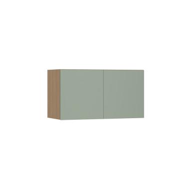 Imagem de Armário Aéreo para Geladeira 80cm 2 Portas Slim Luciane Móveis