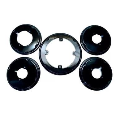 Imagem de Base Suporte Da Trempe Preta Fogão Cooktop Fischer Infinity