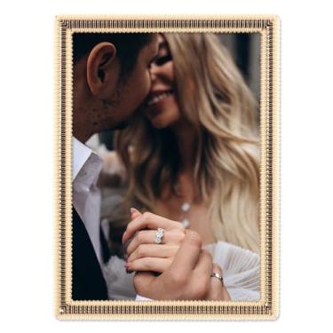 Imagem de Lawrence Frames Moldura de fita fundida 12 x 17 cm - Metal dourado