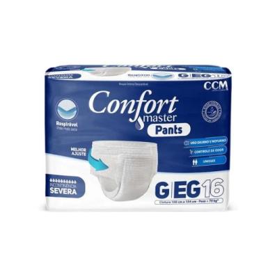 Imagem de Fralda Geriátrica Confort Master Pants Todos os Tamanhos, G/XG