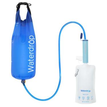 Imagem de Filtro de água Straw Waterdrop Gravity 5,7 L com filtro de 0,1 mícron