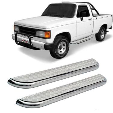 Imagem de Estribo D20 1985 1986 1987 1988 1989 1990 Plataforma Cromado - Solar