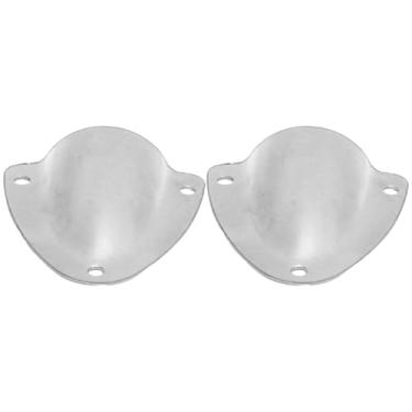 Imagem de 2pcs Cabo de Ventilação de Molho de Molusco Passe Através Tampa - Hardware Marinho de Aço Inoxidável Polido para Facilitar a Instalação e