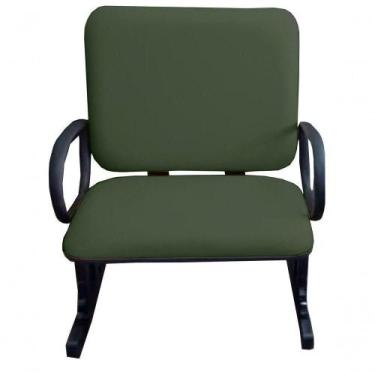 Imagem de Cadeira Para Escritório Para Obesos Até 250kg Verde - DESIGN OFFICE MÓ