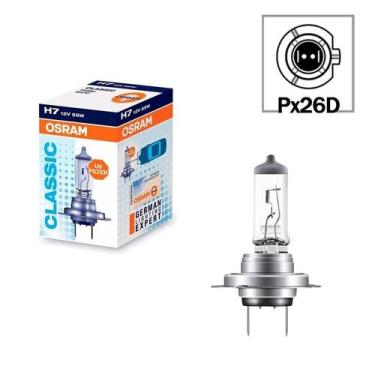 Imagem de Lampada Farol Classic Universal H7 12v 55w Osram - OSRAM              