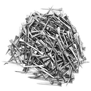 Imagem de Zerodis Unhas de Aço E6 Duráveis ​​para o Casco de Cavalo, Protetor Firmemente Acessório, Alta Resistência à Tração e Elasticidade Fina, Unha de Ferradura de 250pcs para Cavalo Usando Casco