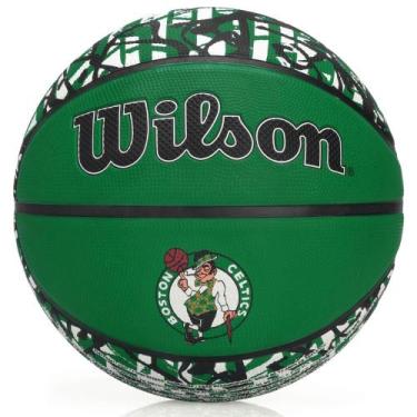Imagem de Bola De Basquete Wilson NBA Team Graffiti Boston Celtics